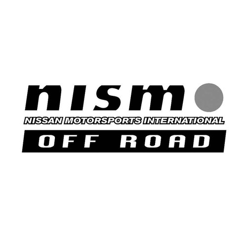 Nismo Off Road Decals  Vinl Decal Car Graphics Made from only the best quality vinyl Glossy Outdoor lifespan 5 -7 years Indoor lifespan is much longer Easy application