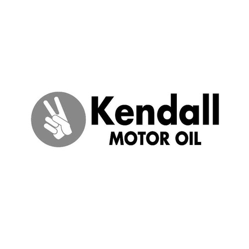 Kendall Motor Oil Decals  Vinl Decal Car Graphics Made from only the best quality vinyl Glossy Outdoor lifespan 5 -7 years Indoor lifespan is much longer Easy application