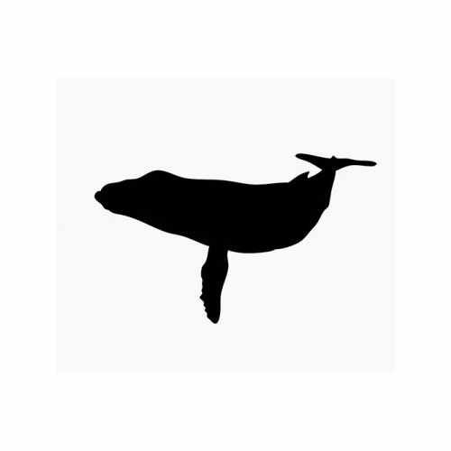 Humpback Whale  Vinyl Decal Sticker

Size option will determine the size from the longest side
Industry standard high performance calendared vinyl film
Cut from Oracle 651 2.5 mil
Outdoor durability is 7 years
Glossy surface finish