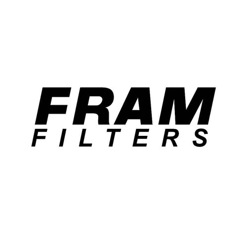 Fram Filters Decals  Vinl Decal Car Graphics Made from only the best quality vinyl Glossy Outdoor lifespan 5 -7 years Indoor lifespan is much longer Easy application