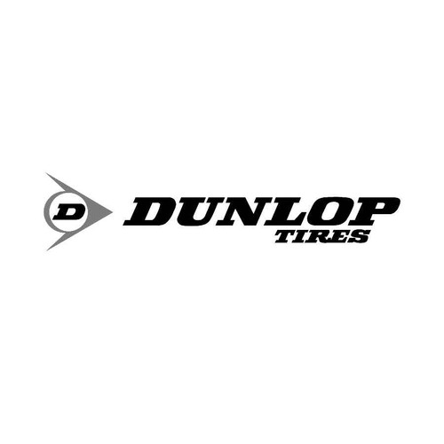 Dunlop Tires Decals 05  Vinl Decal Car Graphics Made from only the best quality vinyl Glossy Outdoor lifespan 5 -7 years Indoor lifespan is much longer Easy application