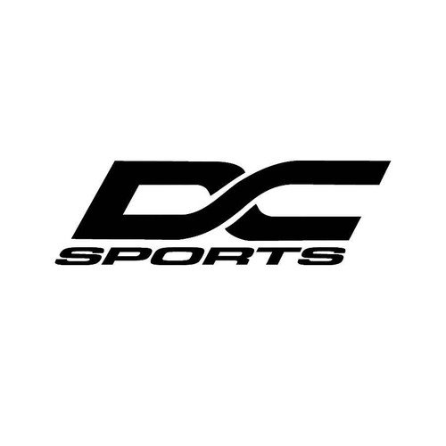 DC Sports Decals 02  Vinl Decal Car Graphics Made from only the best quality vinyl Glossy Outdoor lifespan 5 -7 years Indoor lifespan is much longer Easy application