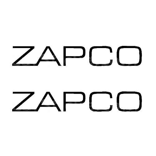 Zapco Audio Sticker Made from only the best quality vinyl Glossy Outdoor lifespan 5 -7 years Indoor lifespan is much longer Easy application