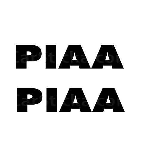 PIAA Lights Wipers (A) Sticker Made from only the best quality vinyl Glossy Outdoor lifespan 5 -7 years Indoor lifespan is much longer Easy application