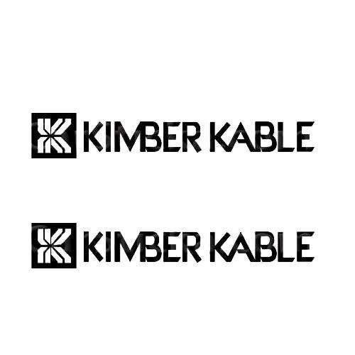 Kimber Kable Audio Sticker Made from only the best quality vinyl Glossy Outdoor lifespan 5 -7 years Indoor lifespan is much longer Easy application