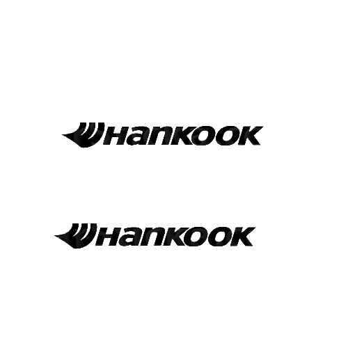 Hankook Tires Sticker Made from only the best quality vinyl Glossy Outdoor lifespan 5 -7 years Indoor lifespan is much longer Easy application