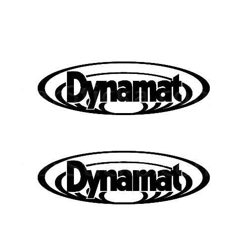Dynamat Audio Sticker Made from only the best quality vinyl Glossy Outdoor lifespan 5 -7 years Indoor lifespan is much longer Easy application