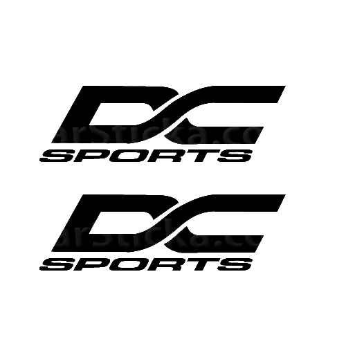 DC Sports (B) Sticker Made from only the best quality vinyl Glossy Outdoor lifespan 5 -7 years Indoor lifespan is much longer Easy application