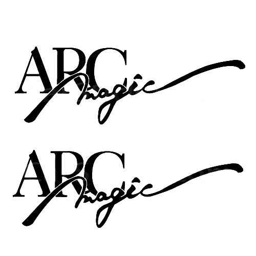 ARC Magic Sticker Made from only the best quality vinyl Glossy Outdoor lifespan 5 -7 years Indoor lifespan is much longer Easy application
