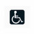 Handicap Wheelchair Sign  Vinyl Decal Sticker

Size option will determine the size from the longest side
Industry standard high performance calendared vinyl film
Cut from Oracle 651 2.5 mil
Outdoor durability is 7 years
Glossy surface finish