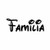Familia  ._2 Vinyl Decal Sticker

Size option will determine the size from the longest side
Industry standard high performance calendared vinyl film
Cut from Oracle 651 2.5 mil
Outdoor durability is 7 years
Glossy surface finish