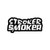 Stroker Smoker  Vinyl Decal High glossy, premium 3 mill vinyl, with a life span of 5 - 7 years!