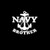 Navy Brother Anchor  Decal High glossy, premium 3 mill vinyl, with a life span of 5 - 7 years!