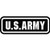 US Army    Vinyl Decal High glossy, premium 3 mill vinyl, with a life span of 5 - 7 years!