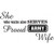 She who waits also Serves  Proud Army Wife    Vinyl Decal High glossy, premium 3 mill vinyl, with a life span of 5 - 7 years!