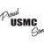 Proud USMC Son    Vinyl Decal High glossy, premium 3 mill vinyl, with a life span of 5 - 7 years!