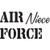 Air Force Niece   Vinyl Decal High glossy, premium 3 mill vinyl, with a life span of 5 - 7 years!