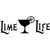 Lime Life Vinyl Decal Sticker High glossy, premium 3 mill vinyl, with a life span of 5 - 7 years!
