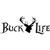 Buck Life Vinyl Decal Sticker High glossy, premium 3 mill vinyl, with a life span of 5 - 7 years!