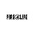 Fire Life Flames FiremanVinyl Decal High glossy, premium 3 mill vinyl, with a life span of 5 - 7 years!