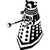 Dalek Front Side Vinyl Decal <div> High glossy, premium 3 mill vinyl, with a life span of 5 – 7 years! </div>