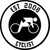 EST. Cyclist (Your Year) Vinyl Decal High glossy, premium 3 mill vinyl, with a life span of 5 - 7 years!