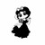 baby snow white 6_ Black Vinyl Decal Sticker <div> High glossy, premium 3 mill vinyl, with a life span of 5 – 7 years! </div>