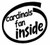 Cardinals Fan Inside Vinyl Decal High glossy, premium 3 mill vinyl, with a life span of 5 - 7 years!
