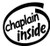 Chaplain Inside Vinyl Decal High glossy, premium 3 mill vinyl, with a life span of 5 - 7 years!