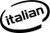 Italian Oval Vinyl Decal High glossy, premium 3 mill vinyl, with a life span of 5 - 7 years!
