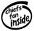 Chiefs Fan Inside Vinyl Decal High glossy, premium 3 mill vinyl, with a life span of 5 - 7 years!