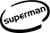 Superman Oval Vinyl Decal High glossy, premium 3 mill vinyl, with a life span of 5 - 7 years!