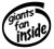 Giants Fan Inside Vinyl Decal High glossy, premium 3 mill vinyl, with a life span of 5 - 7 years!