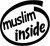 Muslim Inside Vinyl Decal High glossy, premium 3 mill vinyl, with a life span of 5 - 7 years!