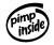 Pimp Inside Vinyl Decal High glossy, premium 3 mill vinyl, with a life span of 5 - 7 years!