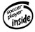 Soccer Player Inside Vinyl Decal High glossy, premium 3 mill vinyl, with a life span of 5 - 7 years!