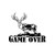 Buck Game Over   Vinyl Decal High glossy, premium 3 mill vinyl, with a life span of 5 - 7 years!