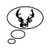 Deer Hunter v1 Vinyl Decal High glossy, premium 3 mill vinyl, with a life span of 5 - 7 years!