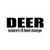 Deer Nature's Lil Food Stamps  Vinyl Decal High glossy, premium 3 mill vinyl, with a life span of 5 - 7 years!
