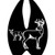 Hoof Deer  Vinyl Decal High glossy, premium 3 mill vinyl, with a life span of 5 - 7 years!