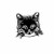 animal- cat 6_ Black Vinyl Decal Sticker <div> High glossy, premium 3 mill vinyl, with a life span of 5 – 7 years! </div>