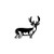 Deer ver2   Vinyl Decal High glossy, premium 3 mill vinyl, with a life span of 5 - 7 years!
