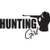 HUNTING GIRL  Vinyl Decal High glossy, premium 3 mill vinyl, with a life span of 5 - 7 years!