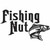 fishing Nut ver7  Vinyl Decal High glossy, premium 3 mill vinyl, with a life span of 5 - 7 years!