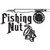 fishing Nut ver2  Vinyl Decal High glossy, premium 3 mill vinyl, with a life span of 5 - 7 years!
