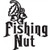 fishing Nut ver1  Vinyl Decal High glossy, premium 3 mill vinyl, with a life span of 5 - 7 years!