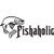 fishaholic ver2  Vinyl Decal High glossy, premium 3 mill vinyl, with a life span of 5 - 7 years!