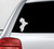 Cute Bichon Frise Dog Playing Vinyl Decal Sticker High glossy, premium 3 mill vinyl, with a life span of 5 - 7 years!