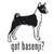 Got Basenji? Hound Dog    Decal High glossy, premium 3 mill vinyl, with a life span of 5 - 7 years!