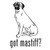 Got Mastiff? Dog   Decal  v.2 High glossy, premium 3 mill vinyl, with a life span of 5 - 7 years!